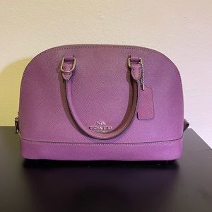 Purple Coach Purse